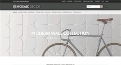 Desktop Screenshot of mosaicdecor.com